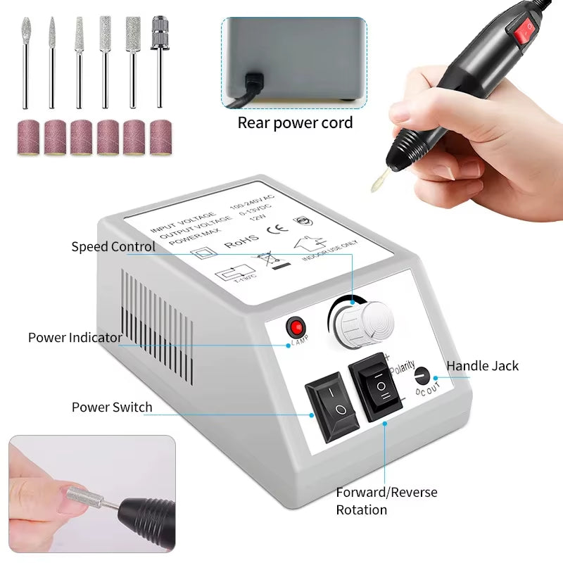 Complete Gel Nail Polish Kit with 36W UV/LED Nail Lamp – 18 Colors Gel + 9 Poly Gels + Base & Top Coat