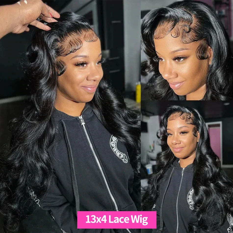 Human Hair Wig – 13x4 HD Lace Front