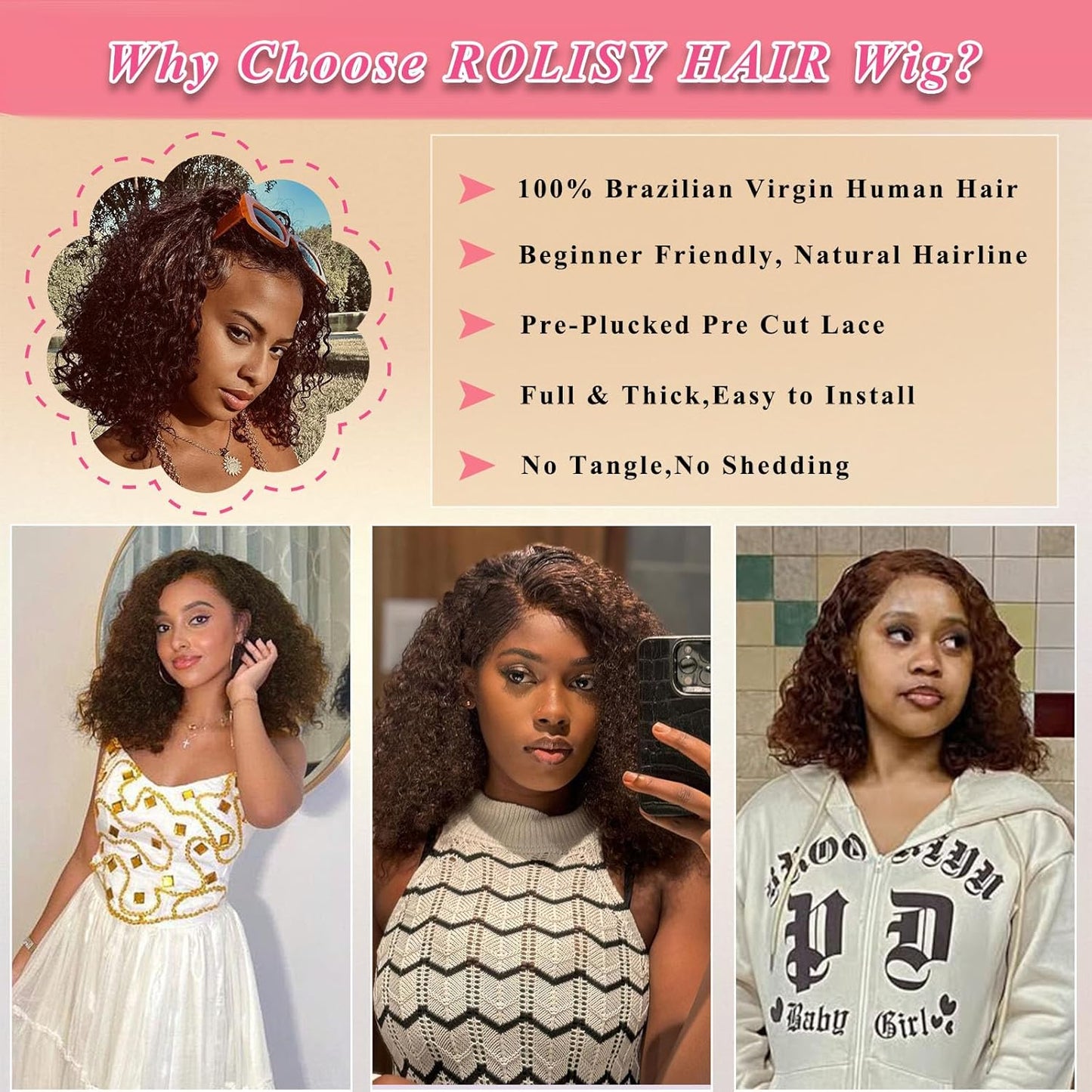 Human Hair Wig - HD Lace Front | Pre-Plucked & Pre-Cut