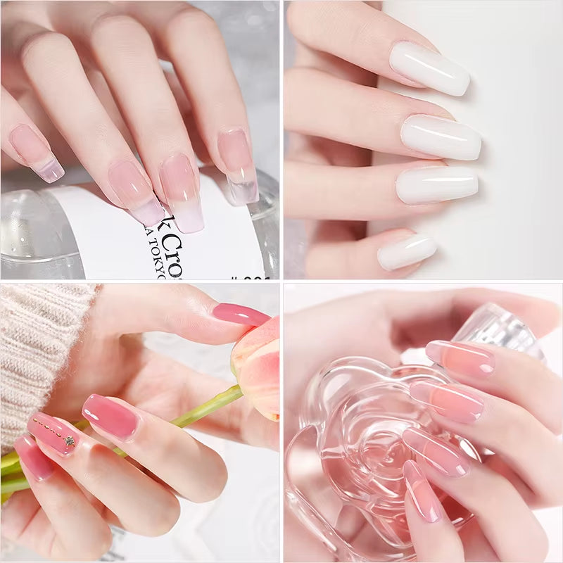 15ml Nail Extension Gel Set – Professional UV/LED Nail Builder for Long-Lasting Extensions